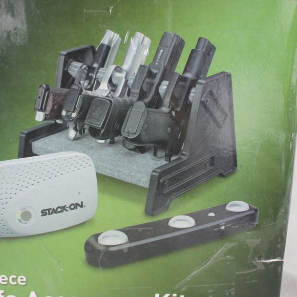 STACK-ON 3 Pieces Safe Accessory Kit:Led Motion Light, Dehumidifier, Pistol Rack - Picture 6 of 13